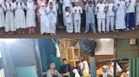 Inilah  Raut Kebahagiaan yang Dipancarkan Anak-anak Saat di Ajari Mengaji Oleh Polisi di Bogor