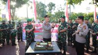 Kapolda Riau Yakin TNI-Polri Semakin Solid, Korem 031/WB Berikan Kejutan Hari Bhayangkara