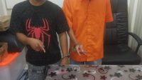 Dua pelaku Narkoba di Ringkus di depan Rumah Makan Oleh Polsek Tambang