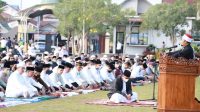 Gandeng PHBI, Polda Riau Gelar Sholat Idul Adha 1443 Hijriah Bersama Masyarakat, 207 Hewan Qurban Didistribusikan
