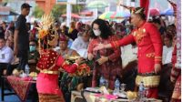 Parosil Hadiri Karnaval Kemilau Budaya Bumi Sekala Bekhak Kharisma Event Nusantara Festival Sekala Bekhak ke-8