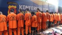 Polresta Cirebon Amankan 17 Tersangka Hasil Pengungkapan Berbagai Kasus Tindak Pidana