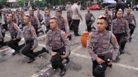 Polresta Bandar Lampung Sambut Bintara Remaja Brigadir Polri Tahun 2022