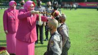 Wakapolda Lampung pimpin Upacara pembukaan pendidikan Siswa Bintara Polri Gelombang ke II TA. 2022