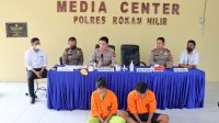 Polres Rohil Ungkap Kasus Pembunuhan Berencana Dalam 24 Jam, Pelaku Ipar dan Adik Korban