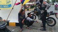 Tim Walet Samapta Polresta Bandar Lampung Amankan 6 Orang Diduga Melakukan Pungli di Jalan