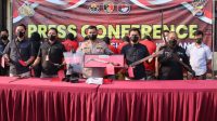 Polres Cilegon Berhasil Ungkap Tindak Pidana Penyerangan Genkster Yang Menggunakan Sajam