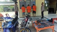 Jajaran Polsek Merbau Mataram Bersama Tekab 308 Polres Lamsel Gulung Komplotan Pelaku Curat