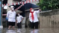 Walikota Bandar Lampung Turun Langsung Meninjau Lokasi Banjir
