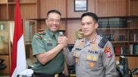 Kapolrestabes Surabaya dan Danrem 084 / Bhaskara Jaya Berkomitmen Siap Menjaga Keamanan dan Ketertiban Kota Surabaya