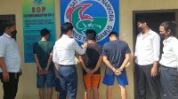 Satresnarkoba Polres Tanggamus Tangkap Empat Tersangka Peredaran Sabu
