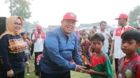Wabup Lamtim Azwar Hadi Hadiri Penutupan Festival Forsgi ke 1 U10 dan U12 zona 3