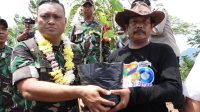 Dandim 0613/Ciamis Bersama Warga Dadiharja Hijaukan Puncak Bakom