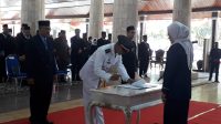 95 Pejabat Pemkab Indramayu Dilantik Bupati Nina Agustina