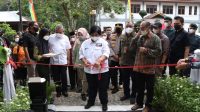 Polres Kampar Turunkan 60 Anggota Dalam Pengamanan Kunjungan Mentri Lingkungan Hidup dan Kehutanan RI