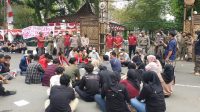 Gelar Aksi Demo di Kantor Pemda dan DPRD Lebak, DPC GMNI Lebak Desak Tambang Pasir Bandel Ditutup