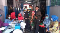 Selalu Hadir Di Tengah Masyarakat, Bankamtibmas,Babinsa Dampingi Pengamanan Warga Binaannya