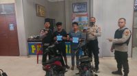 Tim Tembak Kembali Berpatroli, 2 Sepeda Motor Tanpa Surat di Amanakan