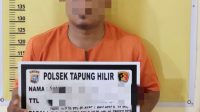 Ayah Tiri Bejat! NeKat Cabuli Anak Tirinya, Kini Pelaku Diringkus Polsek Tapung Hilir