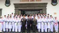 Pasukan Pengibar Bendera Pusaka (Paskibraka) Tingkat Provinsi Jabar Tahun 2022 Sore Tadi Dikukuhkan