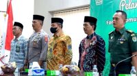 Wakili Bupati, Jajang Hadiri Pelantikan FKPAI Indramayu
