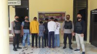 Polsek Tegineneng Amankan Terduga Pencuri Block Piece di Gerbang Tol Tegineneng