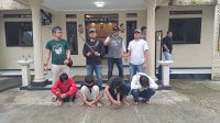 Pelaku Tawuran  Sempat Hebohkan Dumay Diringkus Jajaran Kepolisian Polsek Cibadak Sukabumi