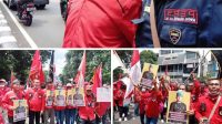 Aksi Damai: Pemuda Batak Bersatu, Menjungjung Supremasi Hukum. Dukung Kejaksaan Agung RI Dan Mahkamah Agung