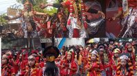 6001 Penari Topeng, FKS Kecamatan Sliyeg Kirim Penarinya