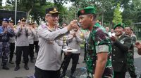 HUT TNI, Kapolresta Tangerang Kejutkan Kodim 0510 Tigaraksa