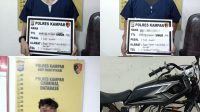 3 Pelaku Curanmor di Ringkus Satreskrim Polres Kampar