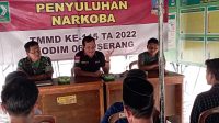 Penyuluhan Bahaya Narkoba, Sasaran Non Fisik TMMD Ke-115 Kodim 0602/Serang