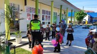 Ajarkan Anak dari Dini mengenal Etika Rambu-rambu oleh Satlantas Polres Kampar