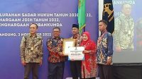 Penuhi Kriteria, Dua Desa Dapat Penghargaan Desa Sadar Hukum 2022