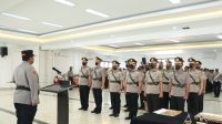 Kapolres Bogor Pimpin Upacara Sertijab Dan Korps Rapot Kenaikan Pangkat Pengabdian