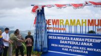 Dendi Ramadhona Hadiri Acara Launching Desa Wisata Dewi Ramah Mulia