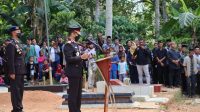 Kapolda Lampung Pimpin Pemakaman Briptu (Anumerta) Gilang Aji Prasetyo