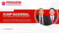 KUHP Nasional Karya Monumental Kolosal Anak Bangsa