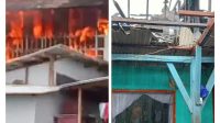 Konsleting Listrik, Menyebabkan Satu Rumah di Teluk Betung Ludes Terbakar