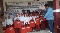 HUT ke-2 Sekber FWI Gelar Bansos di UPTD SDN Lombang 4