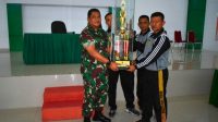 Tiba Dimakorem Atlet KKI Disambut Danrem 043/Gatam Dengan Penuh Sukacita