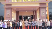 Kapolda Lampung Resmikan Gedung Mapolres Pringsewu