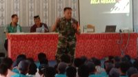 Kpt Arm Witono Terus Berikan Wasbang dan Bela Negara Dengan Landasan Pancasila Kepada Pelajar