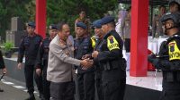 Kapolda Jabar Kunjungi Sat Brimob Polda Jabar,Saksikan Peragaan Penanggulangan Geng Motor