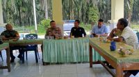 Polsek Tapung Gelar Jumat Curhat, Keluhan Curhatan Pemerintah Desa dan Warga Desa Gading Sari