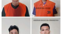 Empat Pelaku Curas di Jalinsum Way Lubuk Kalianda, Berhasil Ditangkap