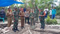 Dandim 0421/Lamsel Pimpin PeLetakan Batu Pertama Program Pembangunan RTLH