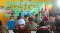 Rapat Kerja Kwartir Ranting Cilenyi Mengusung Tema Sinergi,Inovasi,Amanah dan Peduli
