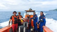 Kasat Polairud Polres Lamsel, Iptu Fathul Arif: Tiga Awak Kapal Laksana Jaya Dievakuasi Tim SAR Gabungan