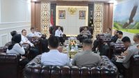Kapolda Lampung Terima Audensi Kalapas Kelas II A Bandar Lampung